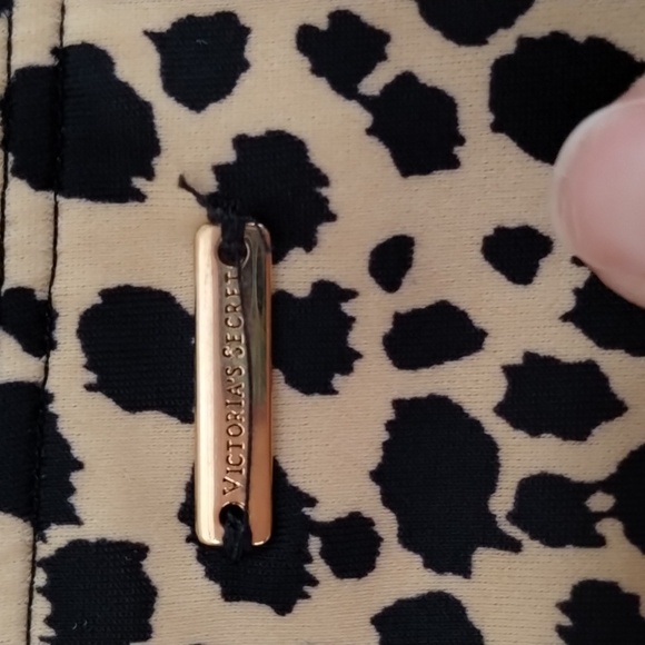 Victoria Secret bikini swim leopard print bikini bottoms size large lined VS - Picture 4 of 7